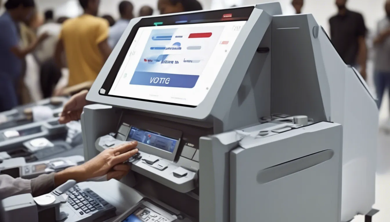 Revolutionizing the Voting Process Electronic Voting Machines (EVMs